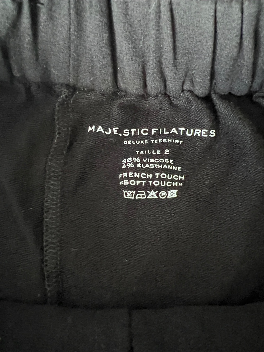 Soft Touch Casual Pants by Majestic Filatures - Picture 2 of 5